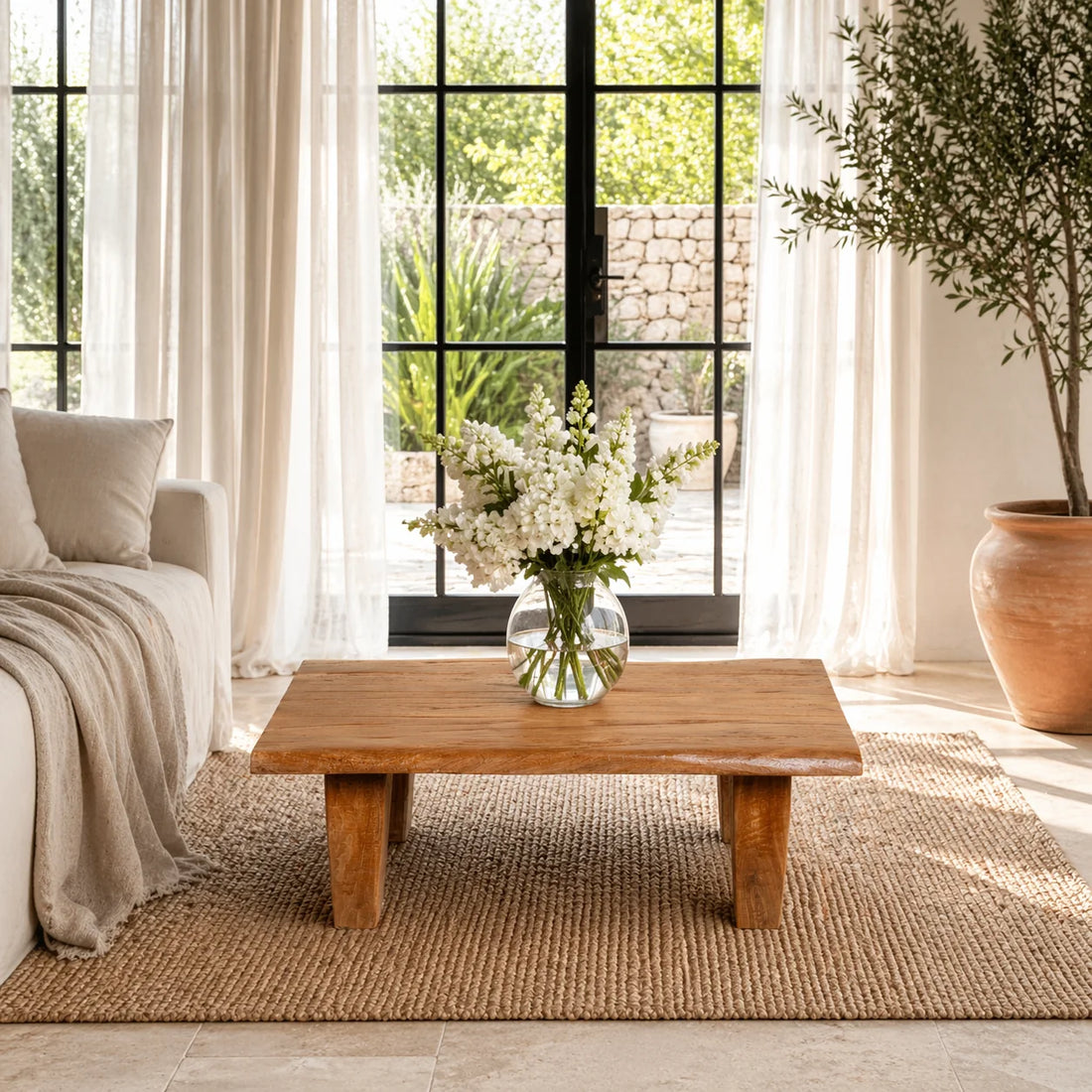 Alden Solid Wood Coffee Table