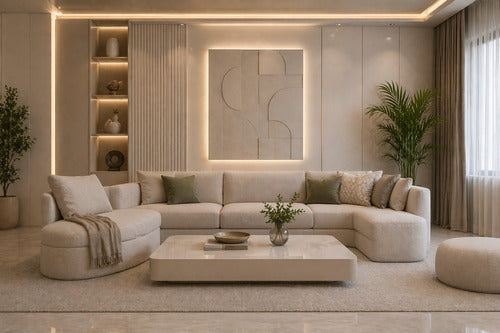 Aurelia Luxe L-Shape Sofa