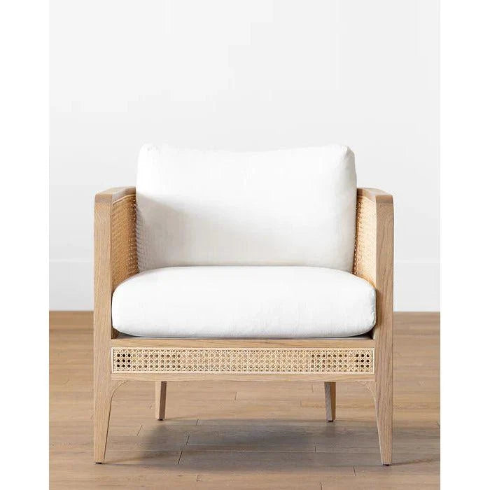 Siena Teak & Cane Single Sofa